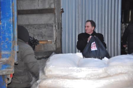 «Праздничный конвой»: Коммунисты отправили сорок седьмой гуманитарный груз в Новороссию 
