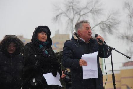 В Брянске прошли совместные акции протеста коммунистов, дальнобойщиков и индивидуальных предпринимателей Центрального рынка