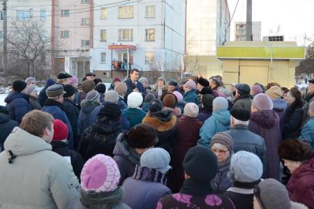 Депутат-коммунист Олег Лебедев провел массовую встречу с избирателями, жителями города Тулы