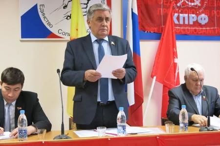 На очередном пленуме Чувашского рескома КПРФ рассмотрен вопрос о созыве отчетно-выборной конференции