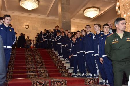 Г.А. Зюганов выступил на открытии выставки «Дни ЦСКА в Госдуме»