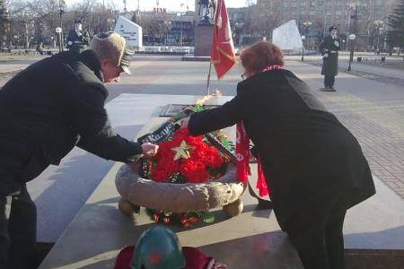 Калужские коммунисты провели автопробег «Дорогами войны» 