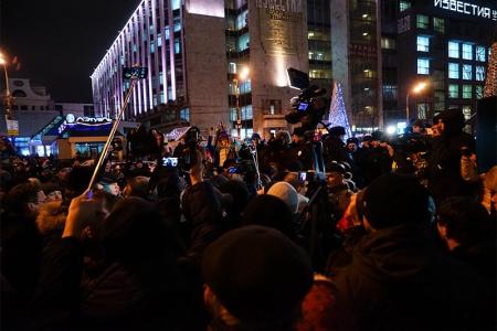 Валерий Рашкин: На акции против платных парковок задержали 12 человек
