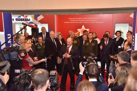 Г.А. Зюганов выступил на открытии выставки «Дни ЦСКА в Госдуме»