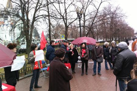 В столичном районе Сокольники прошла встреча с депутатом фракции КПРФ в Госдуме А.В. Потаповым