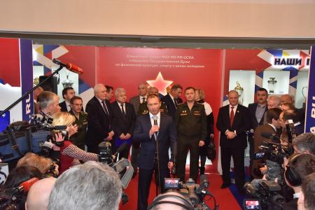 Г.А. Зюганов выступил на открытии выставки «Дни ЦСКА в Госдуме»