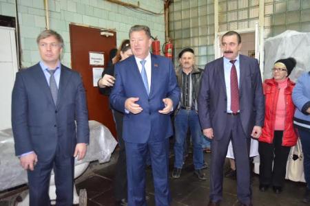 Владимир Кашин и Алексей Русских посетили Зарайский район Московской области
