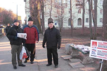 В Ленинградской области прошли митинги и пикеты против снижения уровня жизни