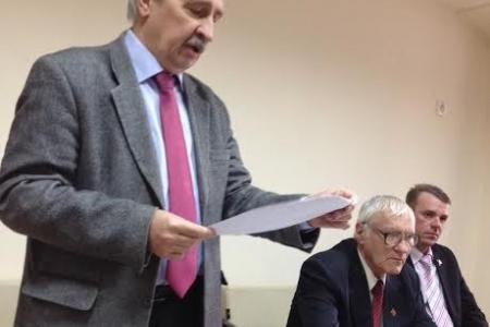 Краснодарский край. Участники зонального совещания актива КПРФ в Туапсе заявили о своей солидарности с коммунистами Украины и коммунистом-депутатом Госдумы В.И. Бессоновым