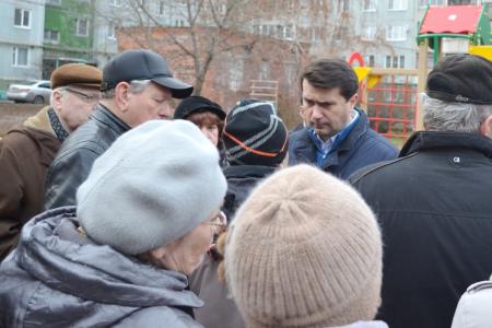 Олег Лебедев провел очередную массовую встречу с избирателями, жителями города Тулы