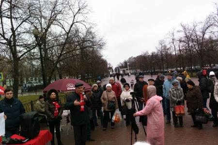 В столичном районе Сокольники прошла встреча с депутатом фракции КПРФ в Госдуме А.В. Потаповым