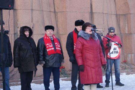 Красноярск: Сталин с нами!