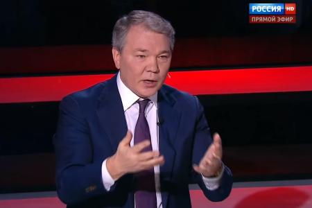 Л.И.Калашников на телеканале «Россия 1» в программе «Воскресный вечер с Владимиром Соловьевым»