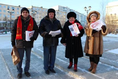 В Магадане отметили День рождения Великого Сталина