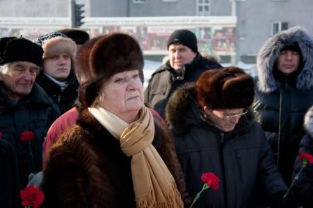 Томские коммунисты почтили память Владимира Ильича Ленина