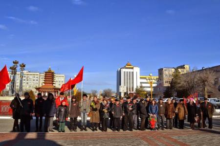 День памяти В.И. Ленина прошел в Республике Калмыкия