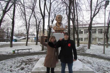 Республика Адыгея. В Майкопе почтили память В.И.Ленина