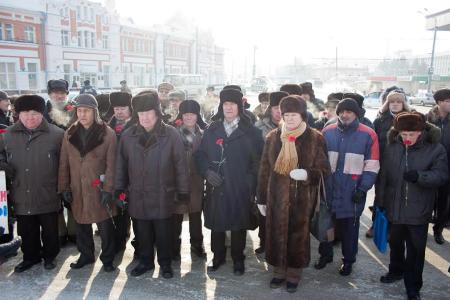 Томские коммунисты почтили память Владимира Ильича Ленина