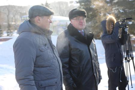 Омск: День памяти Ленина