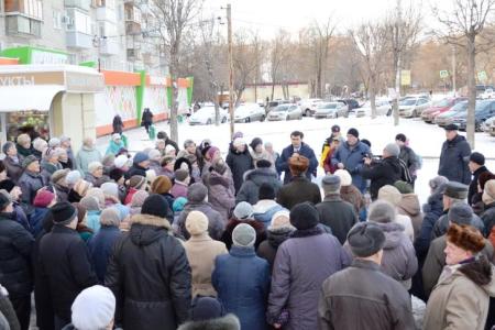 Олег Лебедев  активно продолжает массовые встречи с жителями Тульской области