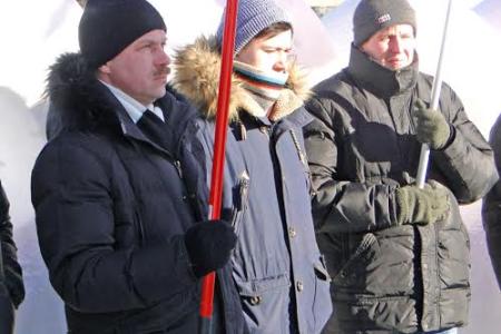 Амурские коммунисты возложили цветы к памятникам В.И. Ленина