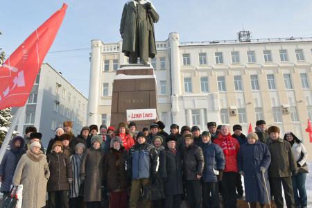 Коммунисты города Иваново почтили память В.И. Ленина