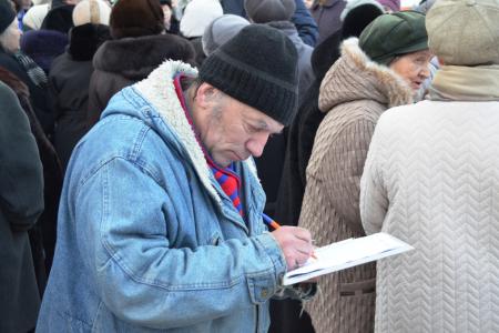 Олег Лебедев  активно продолжает массовые встречи с жителями Тульской области
