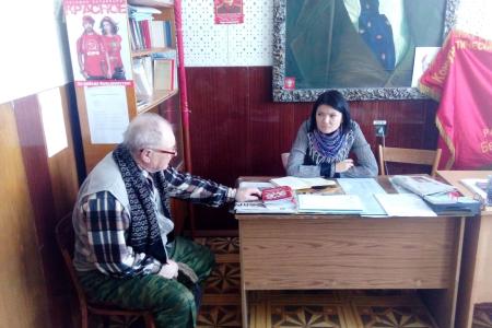 Депутат коммунист Белгородской областной Думы А. Байбикова  активно ведёт приёмы граждан по области