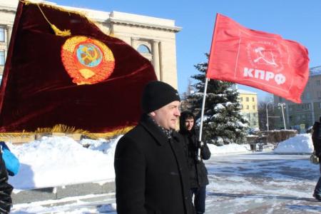 Пензенцы почтили память В.И. Ленина