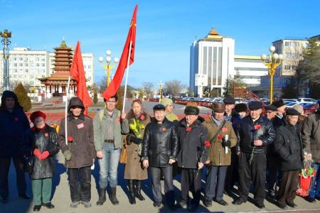 День памяти В.И. Ленина прошел в Республике Калмыкия