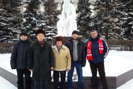 Московская область. Коммунисты отметили 95-ую годовщину выступления В.И. Ленина в доме Шульгина