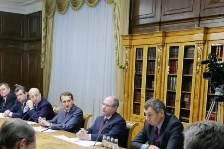 С.А. Гаврилову вручен почетный знак Государственной Думы «За особый вклад в развитие парламентаризма»