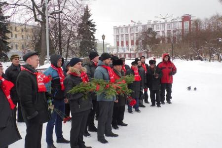 В Перми почтили память Владимира Ильича Ленина