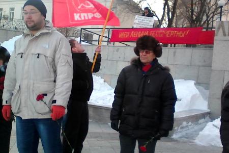 Коммунисты в Приморье почтили память Вождя мирового пролетариата - В.И. Ленина