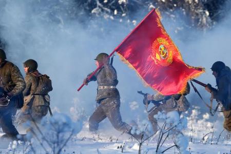 Ленинградские комсомольцы приняли участие в военно-исторической реконструкции «Изгнание. Год 1944»