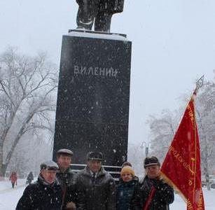 Белгородцы почтили память Ленина