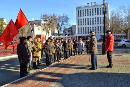 День памяти В.И. Ленина прошел в Республике Калмыкия