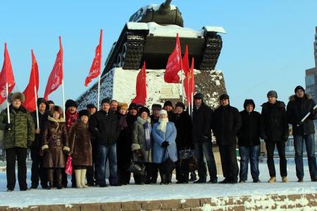 Будем верны идеалам победителей! Мероприятия воронежских коммунистов в честь 73-й годовщины освобождения города