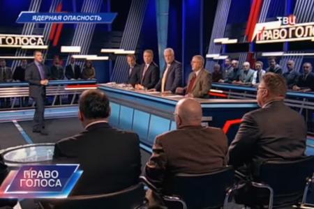 22 января депутат-коммунист Л.И.Калашников принял участие в программе ТВЦ «Право голоса»