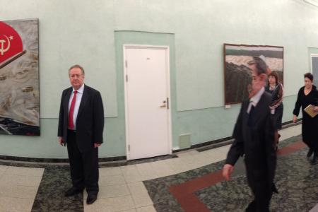 С.П.Обухов выступил на открытии в Госдуме выставки «Лики России. От иконы до живописи»