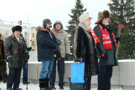 Коммунисты Кургана хранят верность памяти Ленина