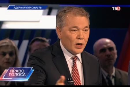 22 января депутат-коммунист Л.И.Калашников принял участие в программе ТВЦ «Право голоса»