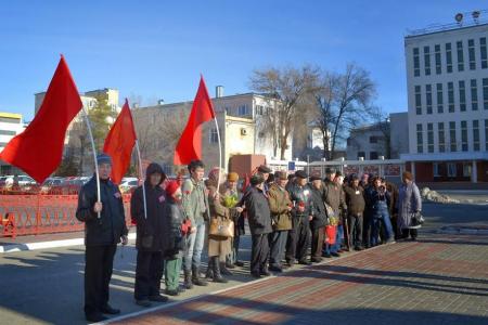 День памяти В.И. Ленина прошел в Республике Калмыкия