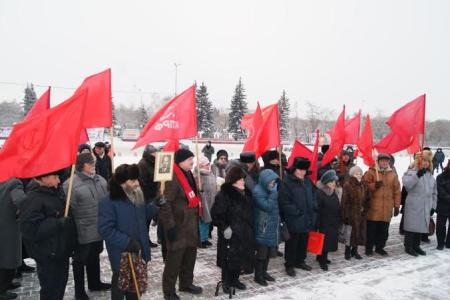 Сибиряки-­красноярцы почтили память Владимира Ильича Ленина