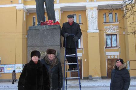 В Ленинградской области прошли мероприятия, посвященные 92-й годовщине со дня смерти В.И. Ленина