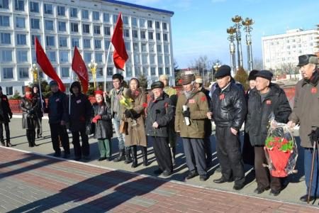 День памяти В.И. Ленина прошел в Республике Калмыкия