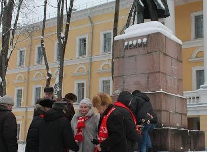 Псковская область: Память о гении советской эпохи В.И. Ленине не померкнет в веках!