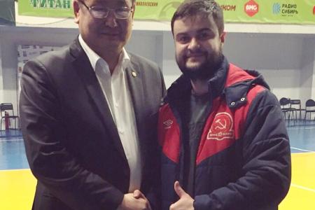 Красноярский комсомольский мини-футбольный клуб «Маршал» впервые выступил в "Кубке горсовета" по мини-футболу в Улан-Удэ