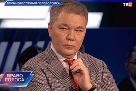  Л.И.Калашников принял участие в программе ТВЦ «Право голоса». Тема передачи: «Ближневосточная головоломка».