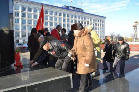 День памяти В.И. Ленина прошел в Республике Калмыкия
